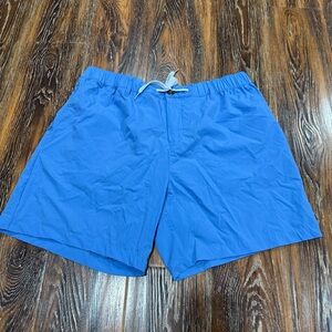 Simply Southern Men’s Size XL Sky Blue Athletic Shorts Drawstring